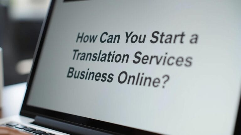 How Can You Start a Translation Services Business Online